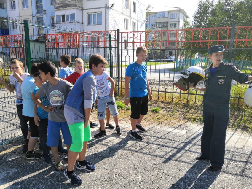 День безопасности в детском оздоровительном лагере Радужного День безопасности в детском оздоровительном лагере Радужного