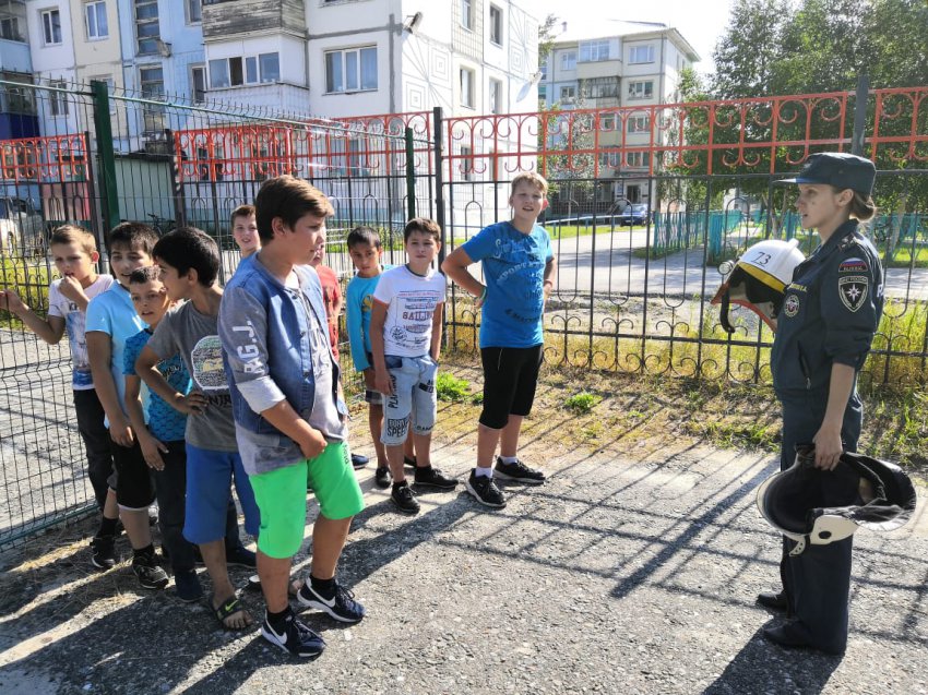 День безопасности в детском оздоровительном лагере Радужного День безопасности в детском оздоровительном лагере Радужного