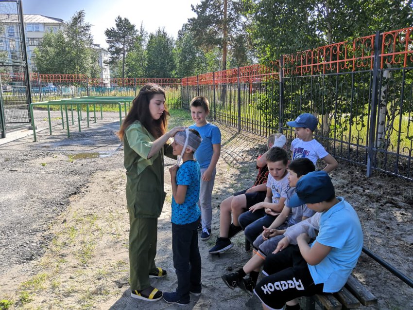 День безопасности в детском оздоровительном лагере Радужного День безопасности в детском оздоровительном лагере Радужного