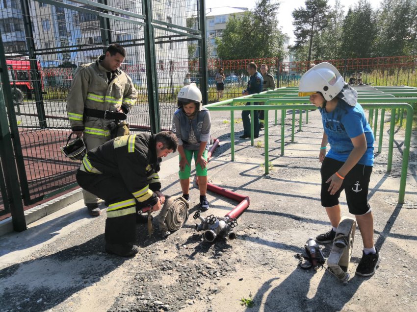 День безопасности в детском оздоровительном лагере Радужного День безопасности в детском оздоровительном лагере Радужного