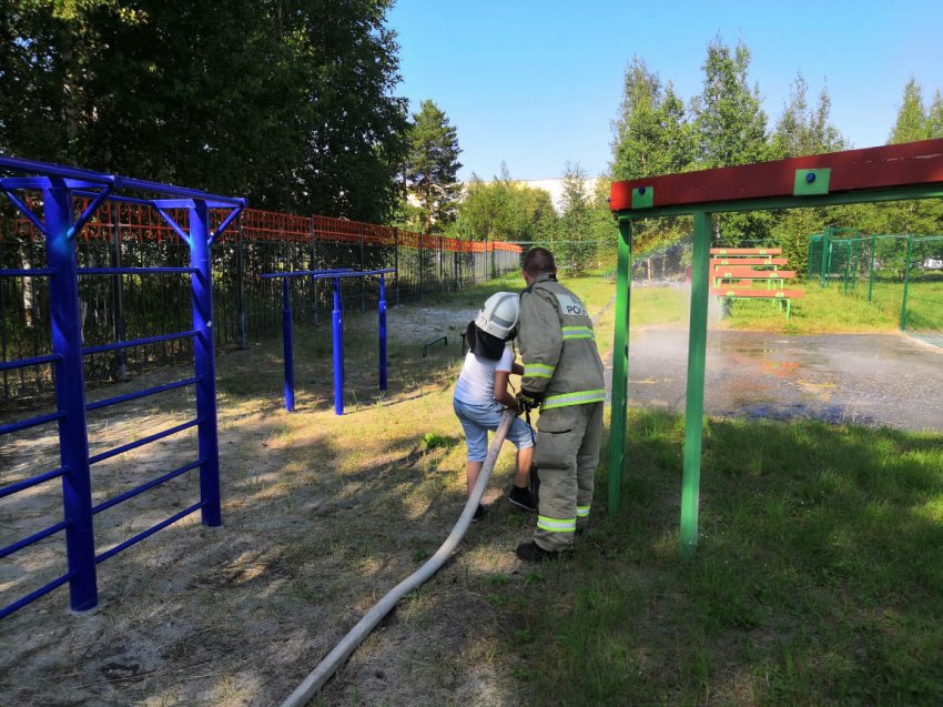 День безопасности в детском оздоровительном лагере Радужного День безопасности в детском оздоровительном лагере Радужного
