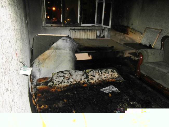 ОНД (по г. Радужный) Пожар в квартире 21 февраля 2016 года.