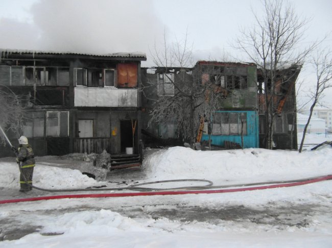 ОНД (по г. Радужный) Пожар 15 марта 2016 года.